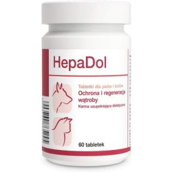 Hepadol 60 Liver Tablets for Dogs and Cats Dietary Supplement
