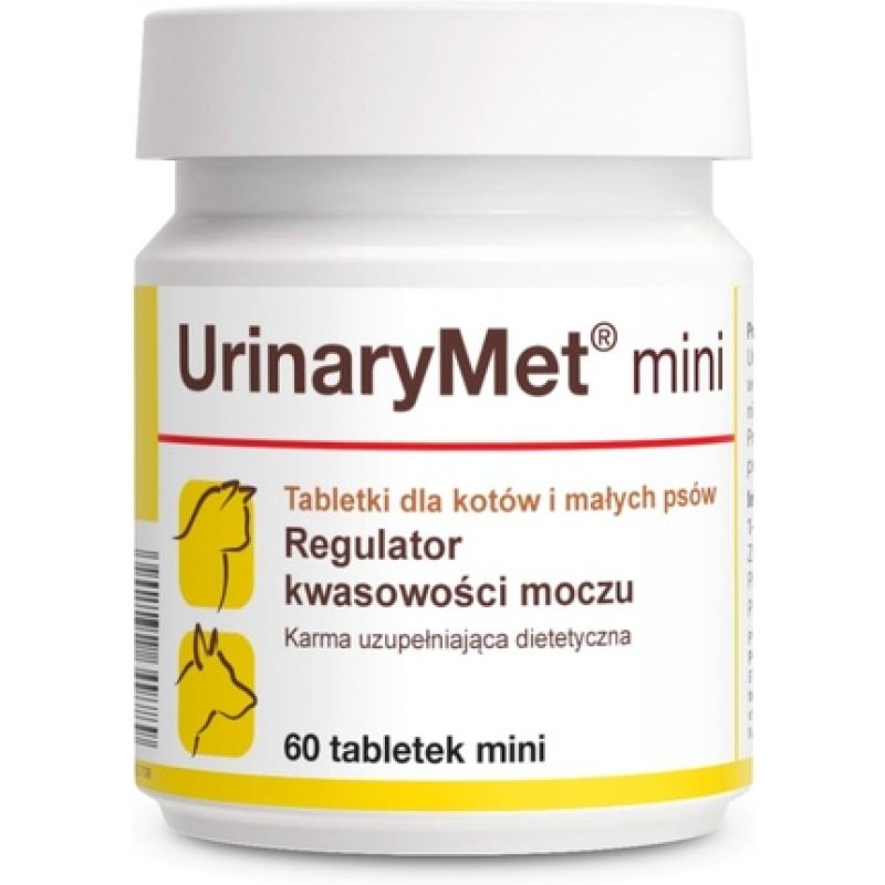 Dolfos Urinarymet Mini 60 Tablets for Urinary System for Cats and Dogs
