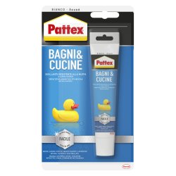 Pattex Sealants Light Bathrooms & Kitchens White Mold Resistant Sealant