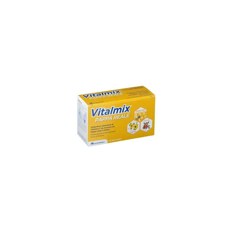 Montefarmaco Vitalmix Royal Jelly Dietary Supplement 10 Vials