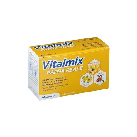 Montefarmaco Vitalmix Royal Jelly Dietary Supplement 10 Vials