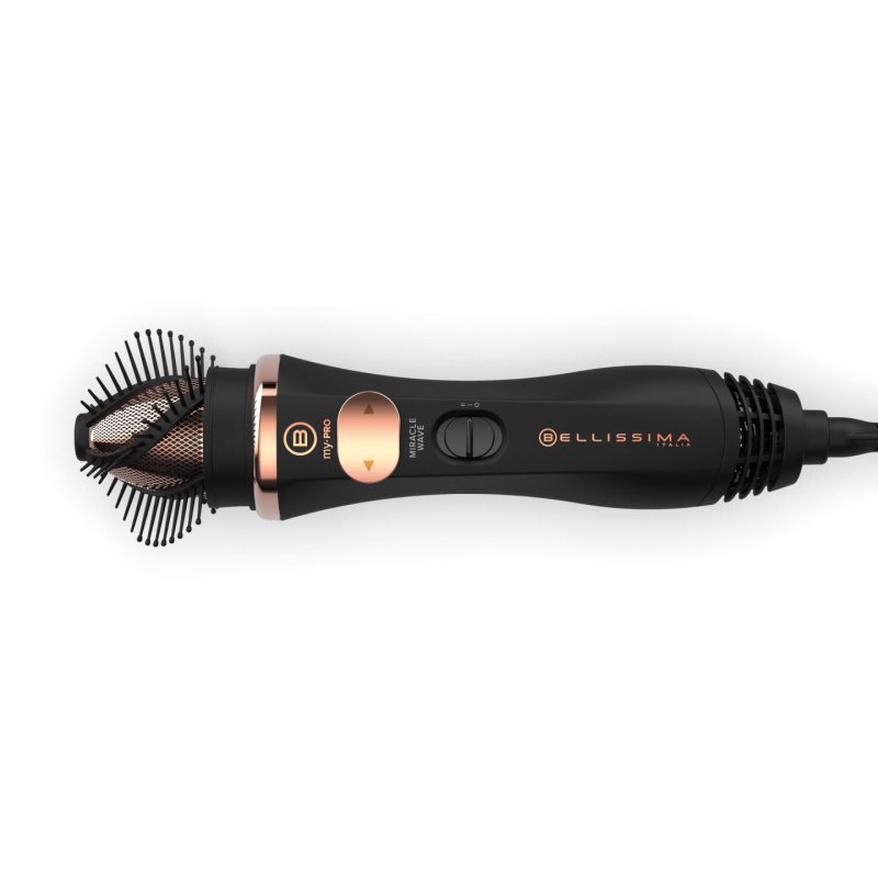 Bellissima My Pro Miracle Wave GH19 1100 Hot air brush Warm Black, Pink 1100 W 1.8 m