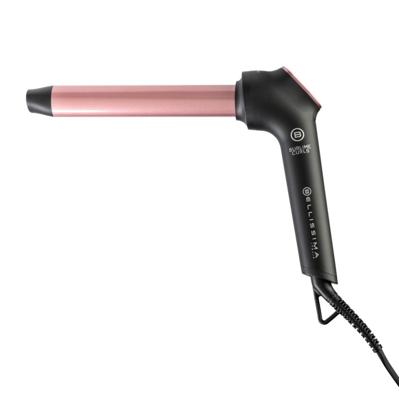 Bellissima 11855 hair styling tool Curling iron Warm Black, Rose 64 W 1.8 m