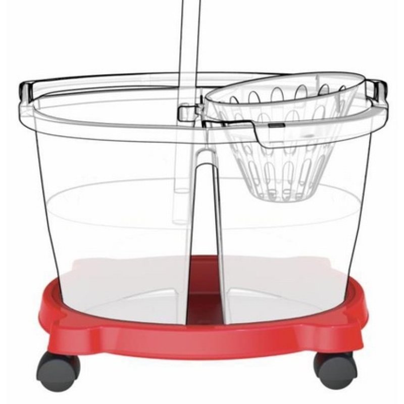 BAMA Complete Mop Base with Wheels