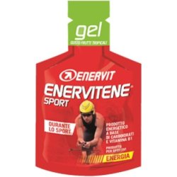 Enervitene Enervit Sport Gel Tropical Fruit Flavour Dietary Supplement 25ml