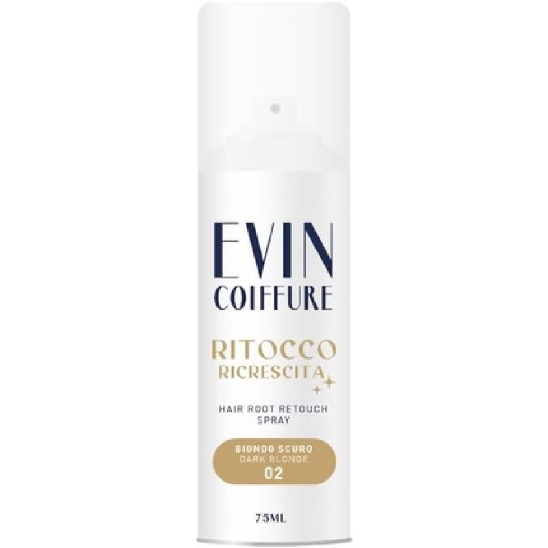 Evin Coiffure Hair Regrowth Touch Up Spray 02 Dark Blonde 75ml
