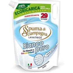 Spuma Di Sciampagna Ecoricarica Detergent For Washing Machine, Pure White, 29