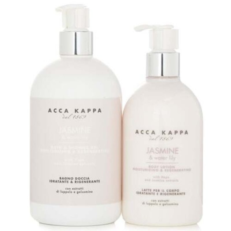 Acca Kappa Jasmine & Water Lily Body Care Gift Set - Pack of 2