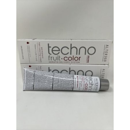 Alter Ego TECHNO FRUIT COLOR Permanent Hair Color Cream 3.38 fl. oz. Tube