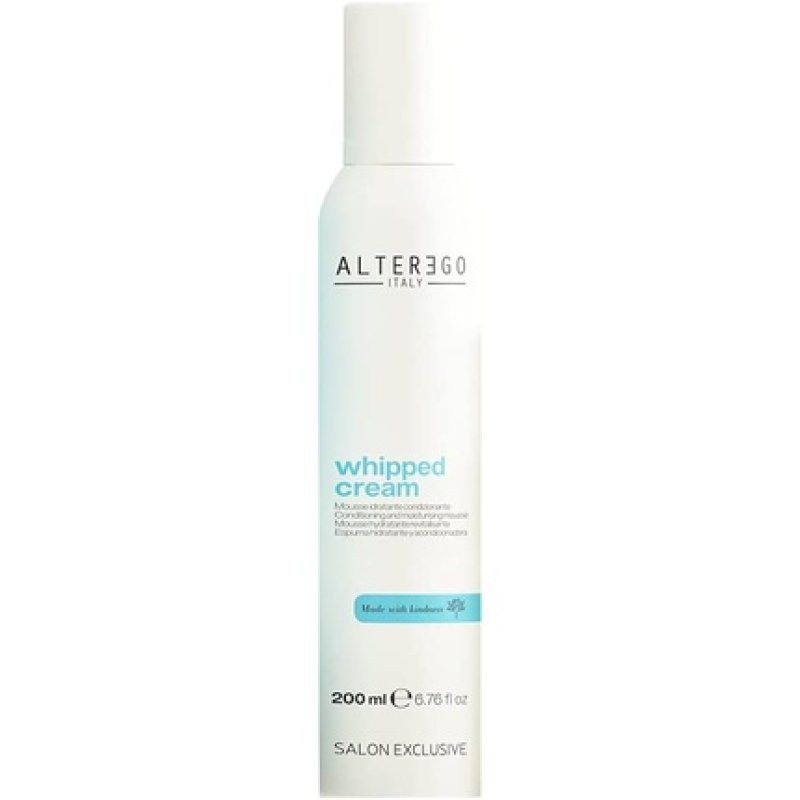 Alterego Whipped Cream Creamy Moisturizing Foam for Dry Hair 200ml