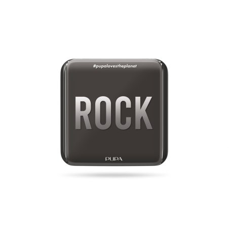 Pupa Rock Cosmetic Bag 004 Black Face and Eye Palette with Mirror 8g