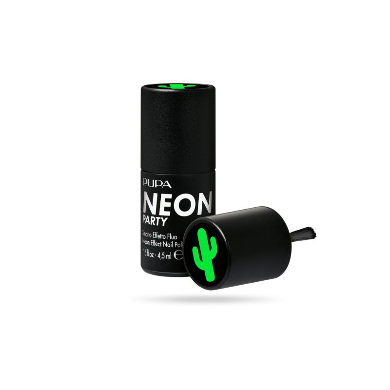 PUPA Milano Neon Effect Nail Polish 300 - Chiringuito Green 4.5 ml