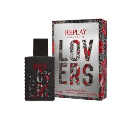 REPLAY Signature Lovers for Man Eau de Toilette 30ml Bottle