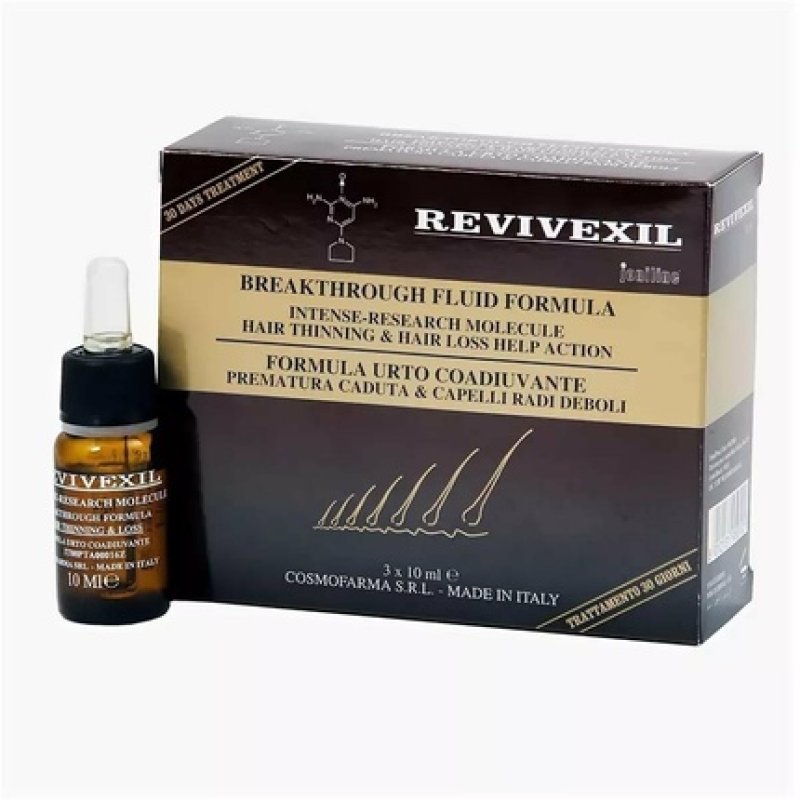 Revivexil Breakthrough Scalp and Hair Therapy Fluid Formula - Pack of 3