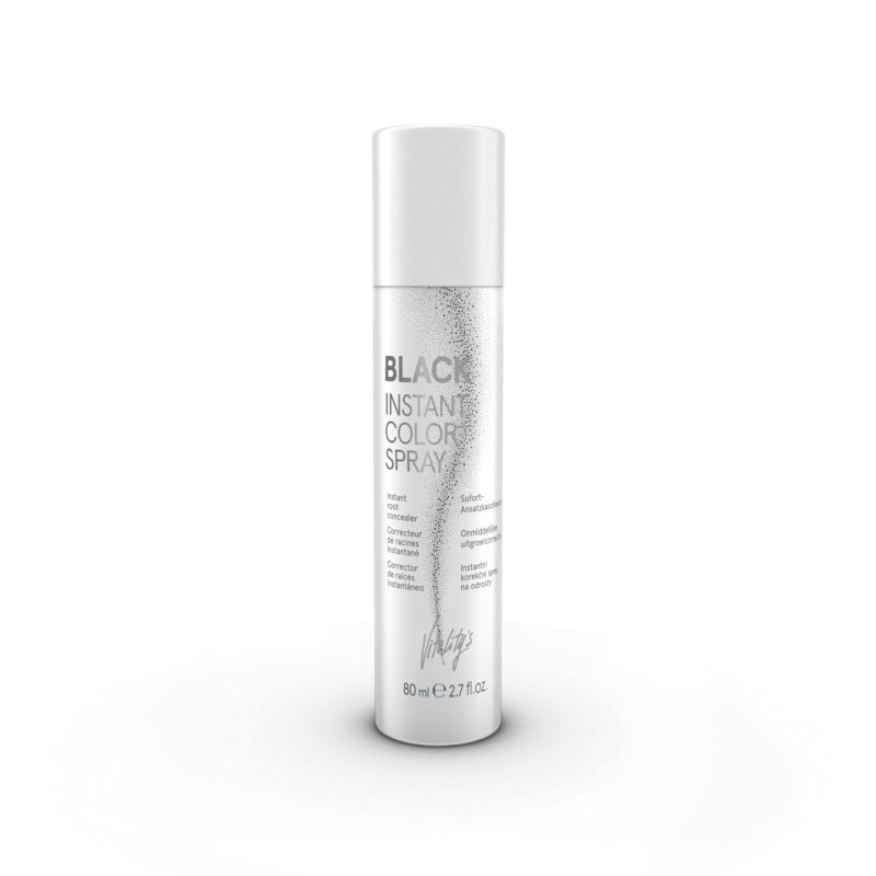 Vitality's Instant Color Spray for Root Correction 80ml Black