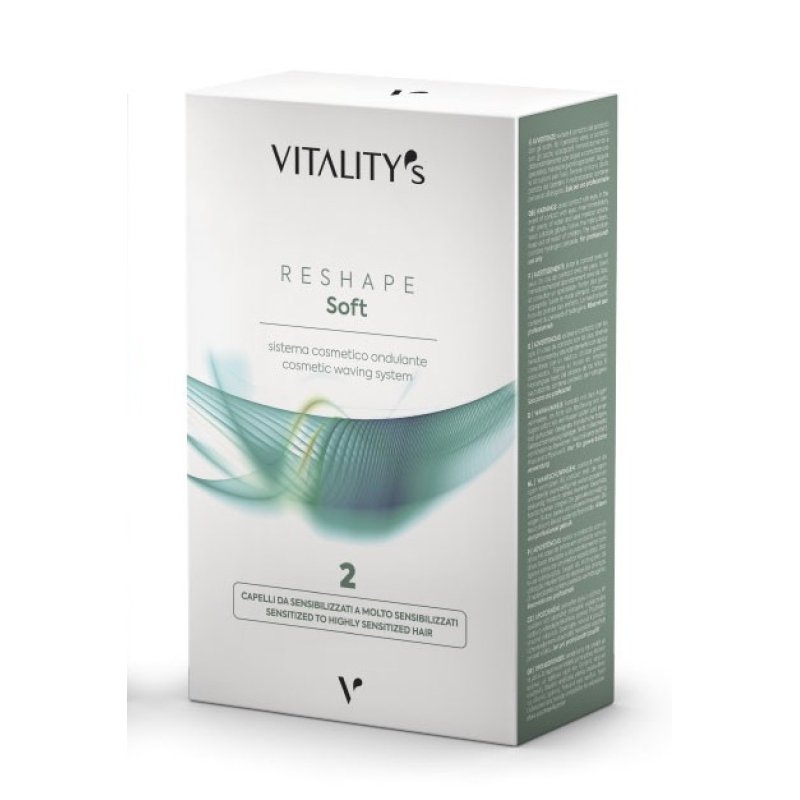 Vitality's Reshape Kit Perm Soft N2 100ml 100ml Treated