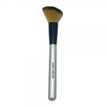 Koh-I-Noor Professional Angled Make Up Brush For Powder And Antibacterial Brown