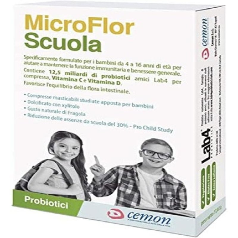 Cemon Probiotic Microflor Dietary Supplement 30 Tablets