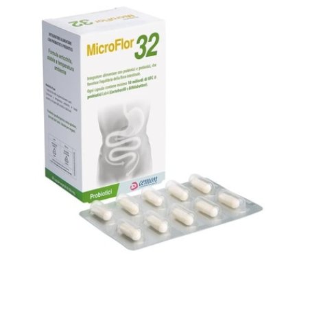 MICROFLOR 32 Cemon 60 Capsules - No Refrigeration
