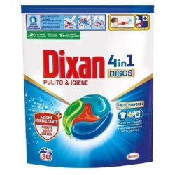 Dixan Ecodosi Discs 30 Pcs Laundry Detergent