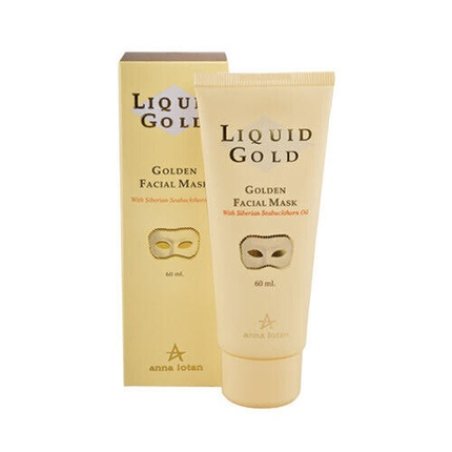 Anna Lotan Liquid Gold Golden Facial Mask 60ml 2oz