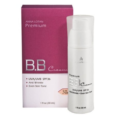 Anna Lotan Premium BB Cream UVA/UVB SPF36 Medium 30ml 1oz