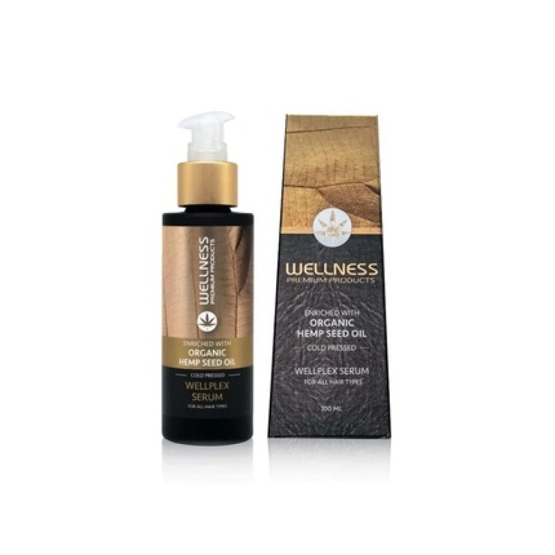 Wellness Premium Wellplex Hair Growth Serum - Anti-Frizz & Hydrating Treatment