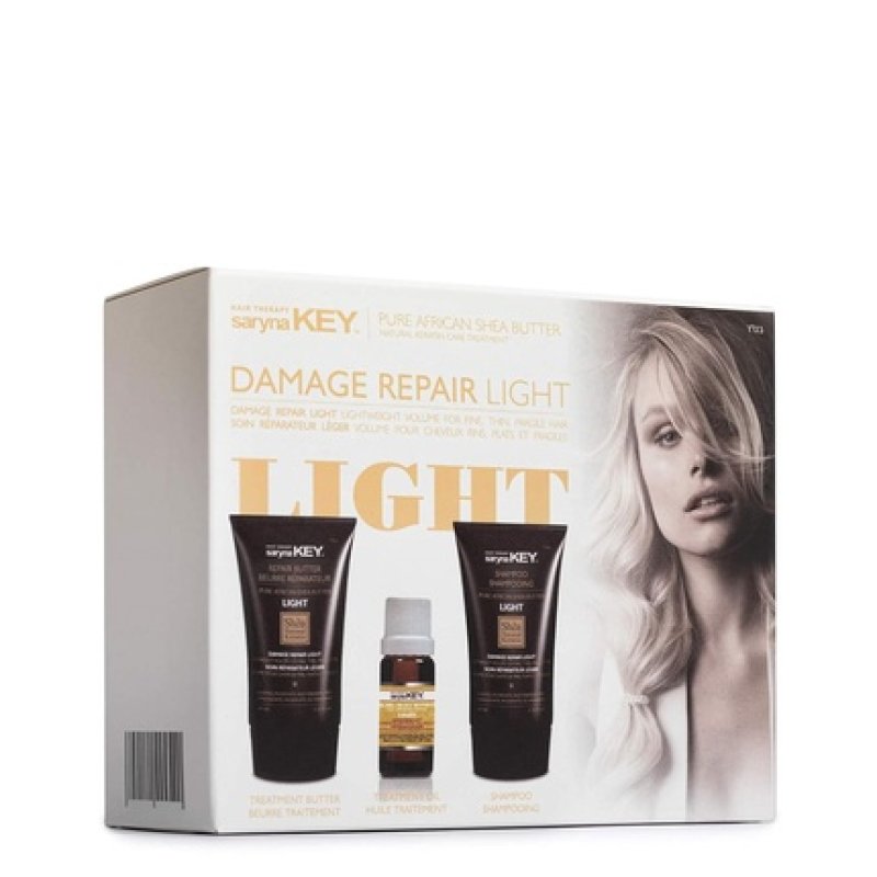 Damage Repair Light Travel Set ( Shampoo 40Ml   Mask 40Ml   Oil 10Ml )