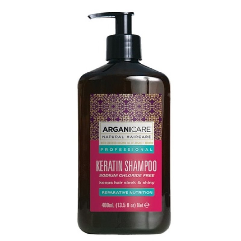 Arganicare Keratin Shampoo For Hair With Keratin 400ml