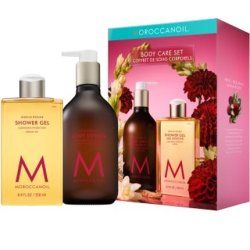 Moroccanoil Hand Soap And Cream Gift Set Dahlia Rouge 100 Ml