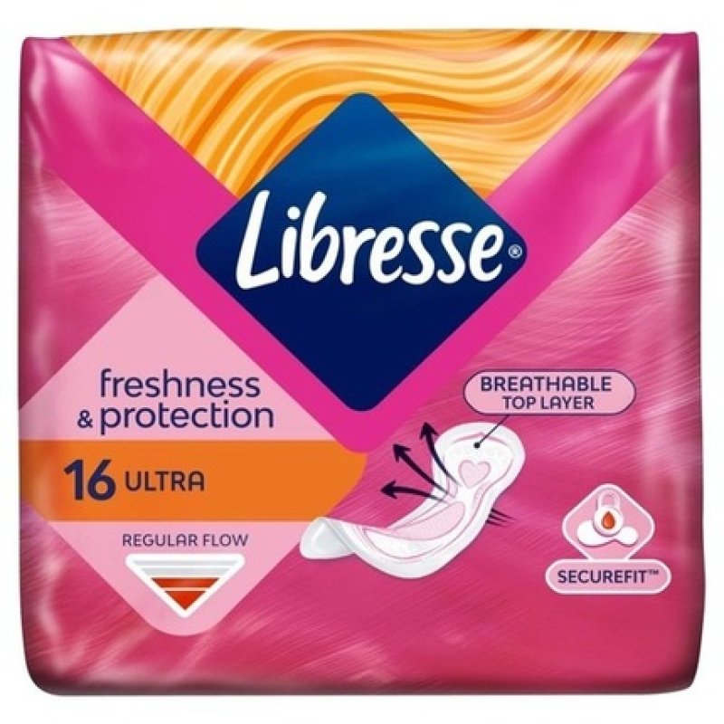 Libresse Ultra Normal Sanitary Pads 16 Pieces