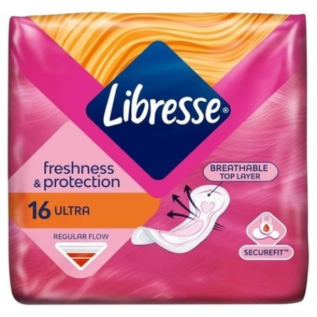 Libresse Ultra Normal Sanitary Pads 16 Pieces