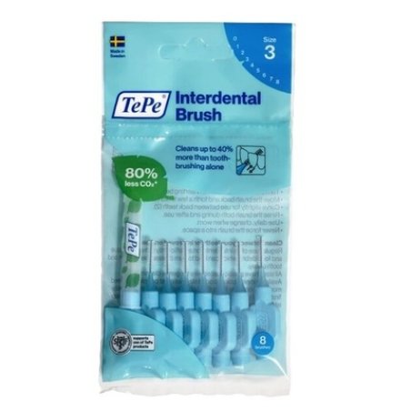 TePe Original Interdental Brushes 0.6mm Blue 8pcs