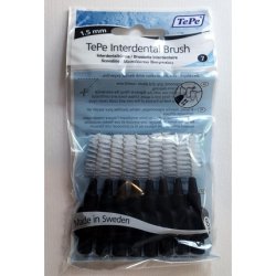 TePe Interdental Brush 1.55mm Black