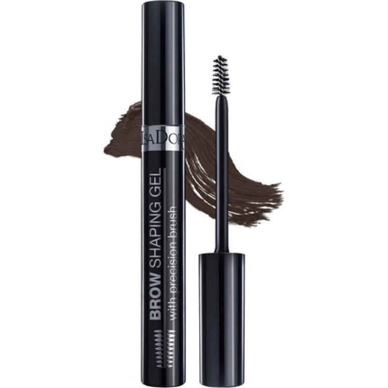 IsaDora Eyebrow Gel Brown Precision Fixing Eye Brow Gel Vegan Eyebrow Tint Setting Gel Volumising Fibre Gel Formula for