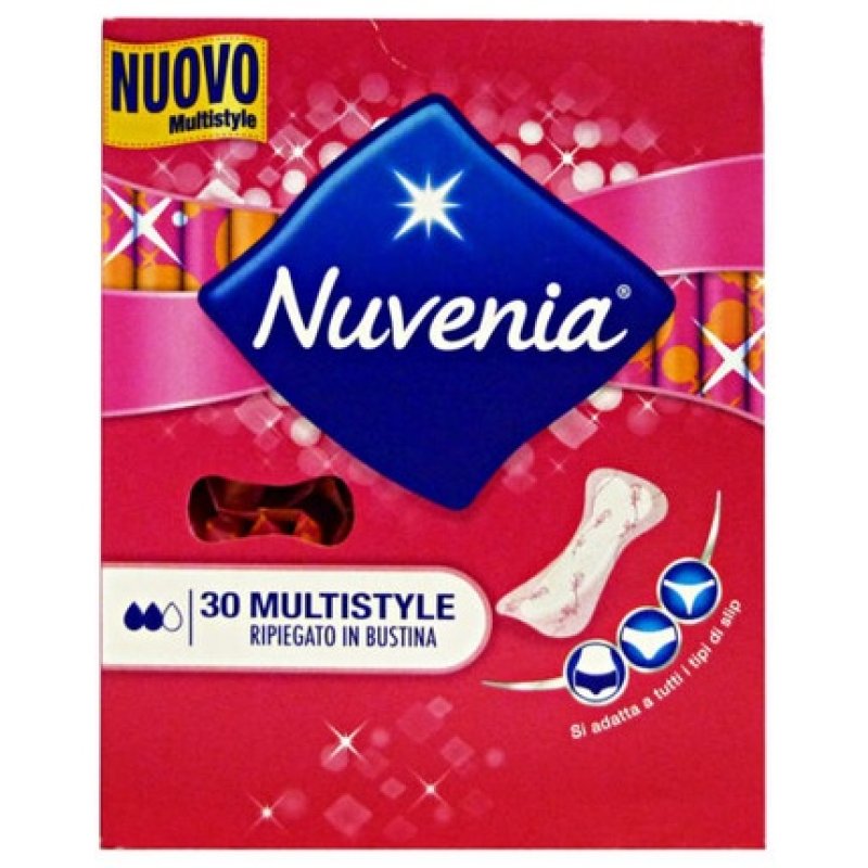 NUVENIA Multistyle Panty Liners 30 Pieces