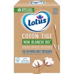 Lotus Cotton Paper Stems & Non-bleached Organic Cotton