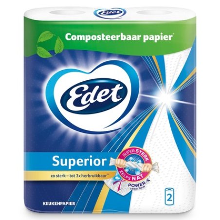 Edet Kitchen Roll Superior - 2 Rolls