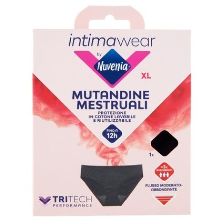 Nuvenia Menstrual Underwear Black TGXL