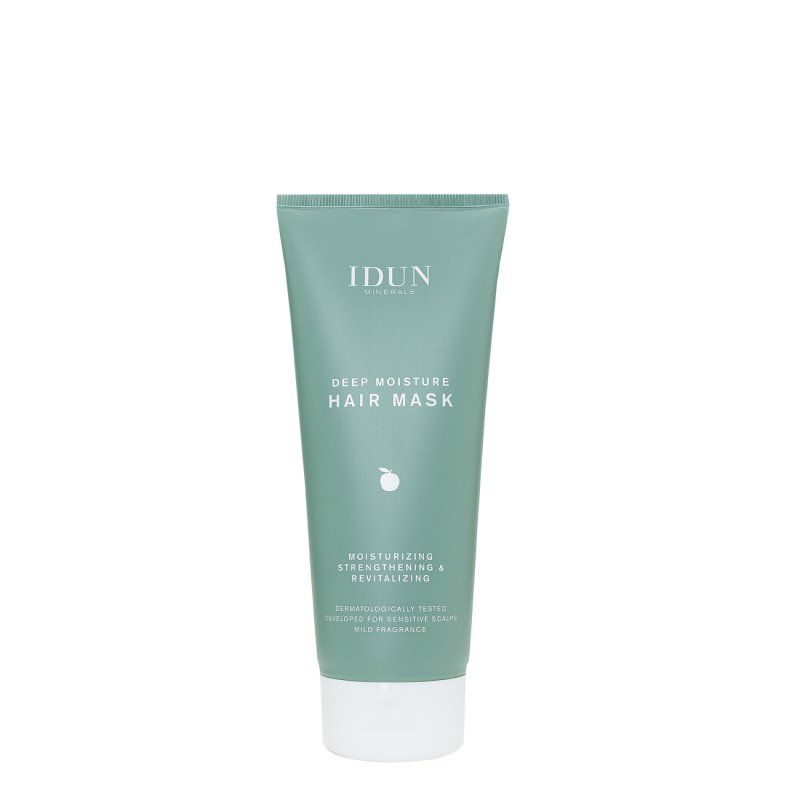IDUN Minerals Deep Moisture Hair Mask Strengthen and Restore Nourish Hair with Shea Oil 6.76 fl oz Tube