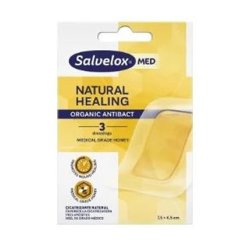Salvelox Med Natural Healing Dressings - 3 Pack, 75 X 45 Cm
