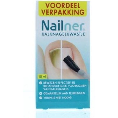 Nailner Lime Nail Brush 2 In1 Discount Pack 10 Ml