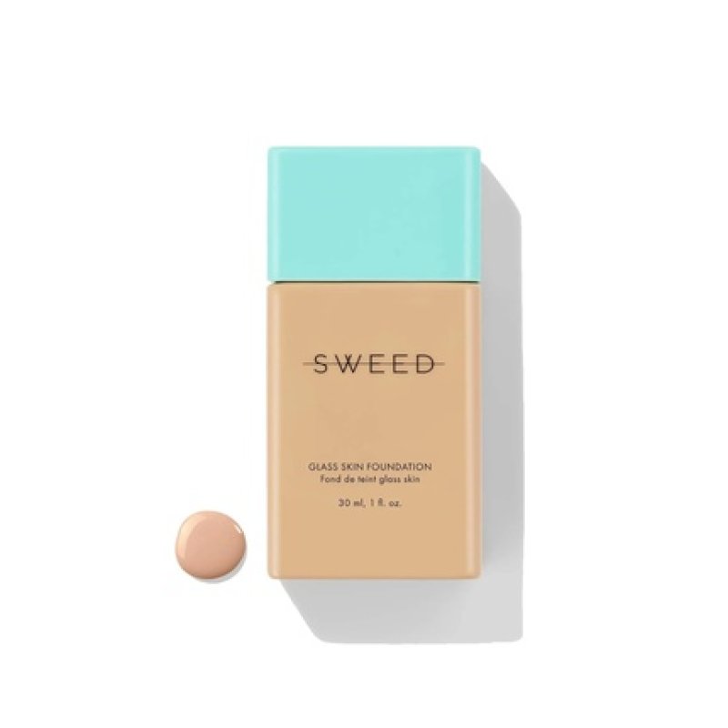 Sweed Glass Skin Foundation Long-Lasting Fluid Formula Hydrate