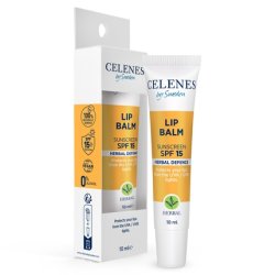 Celenes Herbal Lip Balm Spf 15 - Protects And Moisturizes