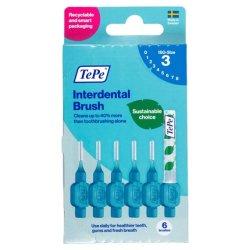 Tepe Interdental Brush Blue 0.6 - Effective Oral Care
