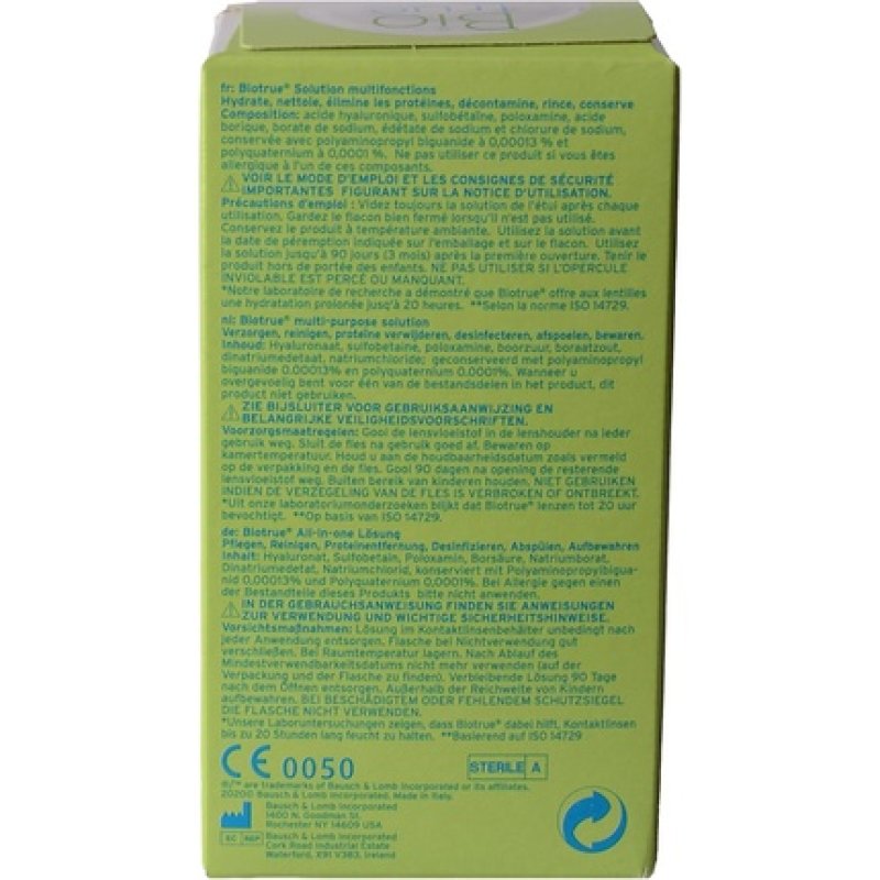 Biotrue Multi-Purpose Travel Eyeglass Solution 100ml