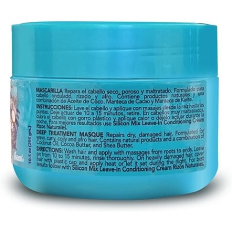 Silicon Mix Rizos Naturales Hair Mask 225g - Intensive Moisturizing Hair Mask