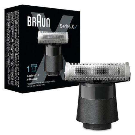 Braun Replacement Head For Series X Xt20 Black Trimmers