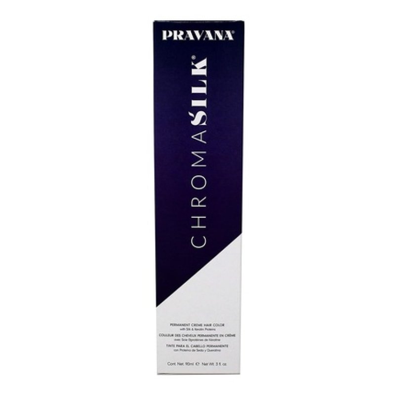 Pravana ChromaSilk Creme Hair Color 10.07 Extra Light Sheer Violet Unisex Hair Color 3oz