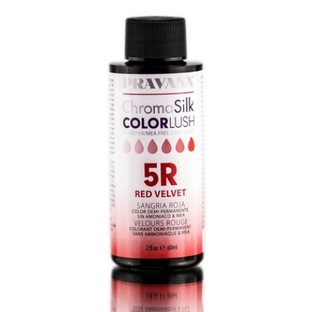 Pravana ChromaSilk ColorLush Demi Gloss Red Velvet 5R